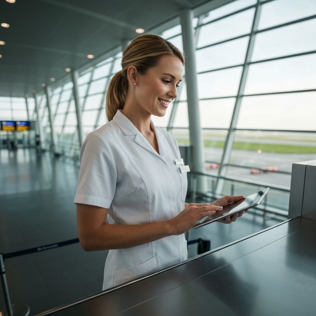 Assistance à l'aéroport